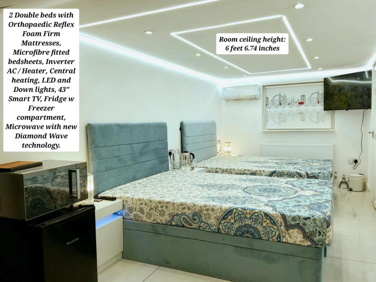 Air Conditioned Modern Double Bed Room With Private Attached Bathroom - Free Parking - Near London Heathrow Airport & Southall Broadway Eksteriør billede
